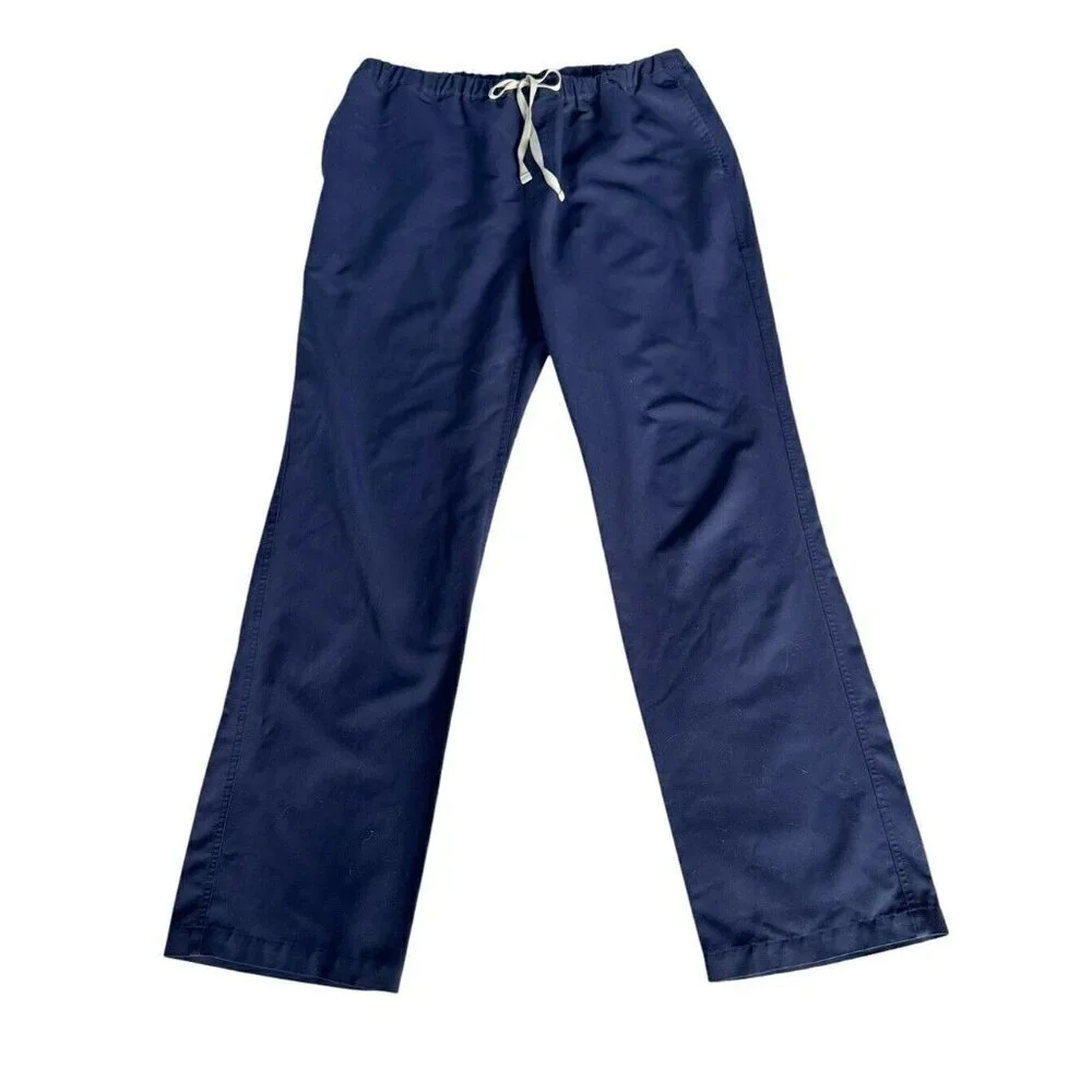 FIGS Pisco Technical Collection Blue Scrub Pants Men's Sz Large